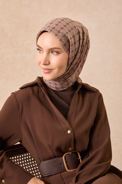 Silkhome Olinda Scarf Milk Coffee