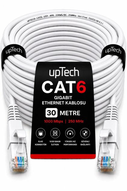 Cat6 Ethernet Cable 30 Meters Rj45 Lan Internet Modem Router Computer Cable