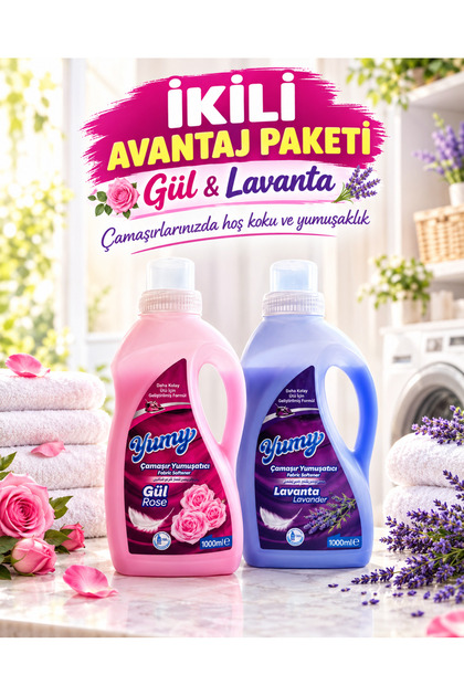 ÇAMAŞIR YUMUŞATICI 1+1 L