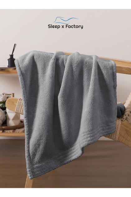 Premium Microfiber REST DOSE Coral Fleece Hand Towel 50x90 cm – Ultra Soft, Absorbent & Quick Dry