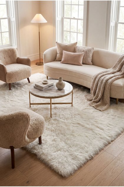 Marshmallow Rug 2.00X2.90Cm
