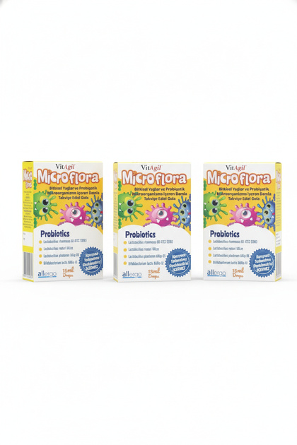 Microflora Probiotic Drops 15 ml Set of 3