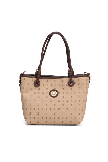 Kahverengi Print Kadın Omuz Çantası - S26K1PR09193-T2E