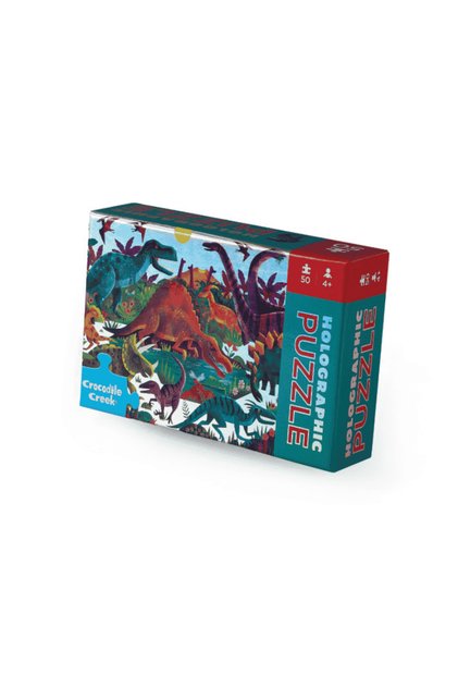 Holographic Puzzle - 50 Pieces - Dinosaurs