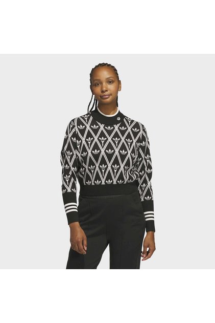 Originals Trefoil Women's Black Sweatshirt (Kr5425)