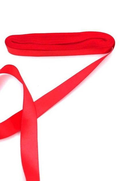 Red Satin Ribbon 2cm 10Mt – Ribbon – Ribbon