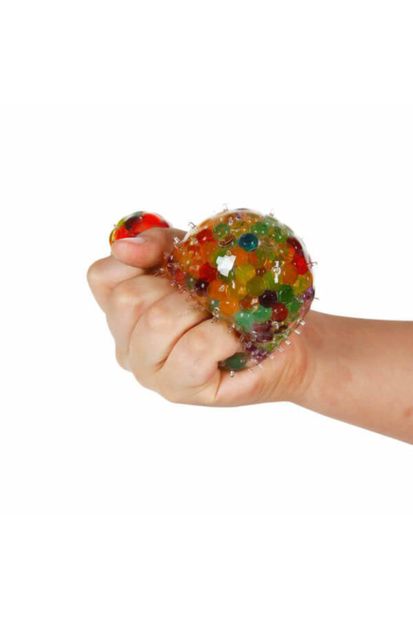 PopŞeker Yumuşak Fışkıran Renkli Stres Topu Globbie Spiky Squeese Ball Lisanslı Ürün - 2
