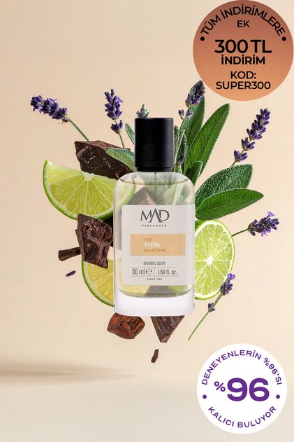 Mad C108 Selective 50 ml Erkek Parfüm