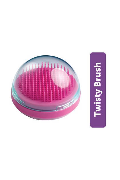 Beauty Premium Twisty Brush Hairbrush - Self-Cleaning, Hair Care and Massage
