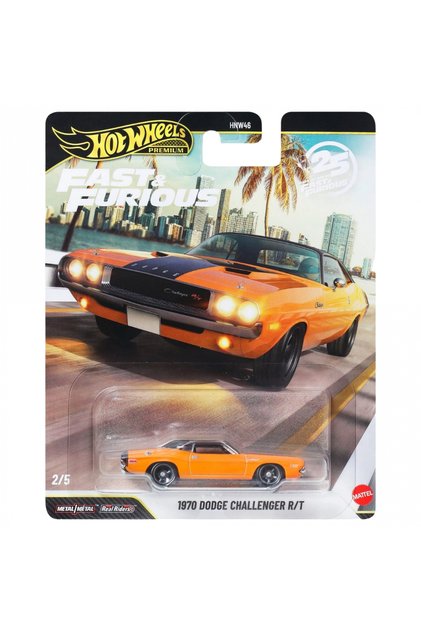 Premium Fast and Furious 1970 Dodge Challenger Rt Jhw64