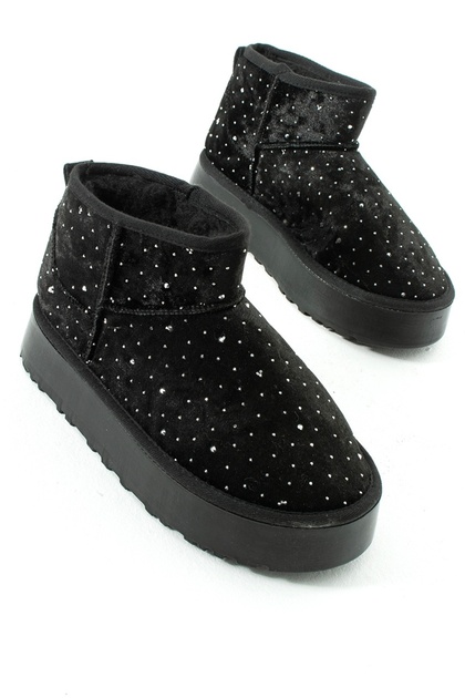 Stoned Premium Fur Women's Boots 00298
