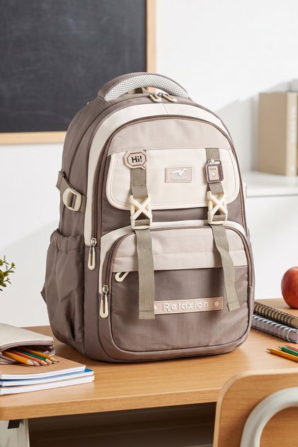 Rlx-2464 Unisex School Backpack Student Daily Travel Holiday Sports Hiking Travel Excursion Camping Daily