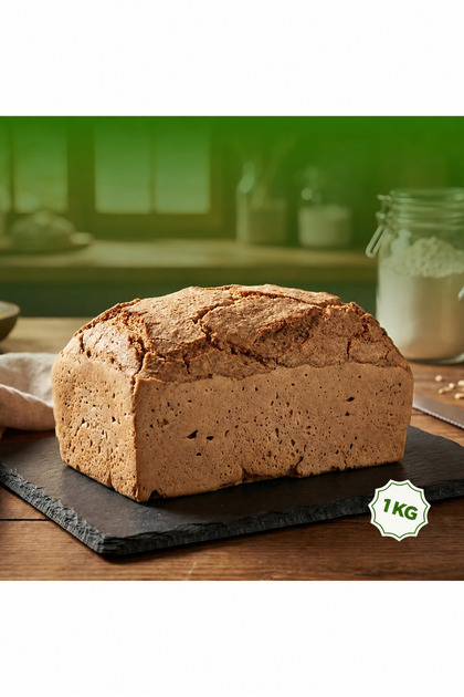 Vegan Glutensiz Mayasız Karabuğday (GREÇKA) Ekmeği 1000 gr.