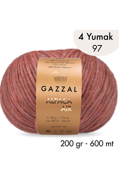 Alpaca Air 97- 4 Yumak 200 Gr