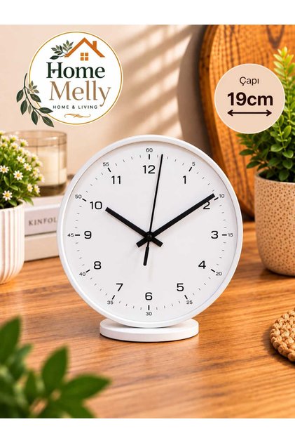 Dekoratif Modern Ayaklı Masa Saati
