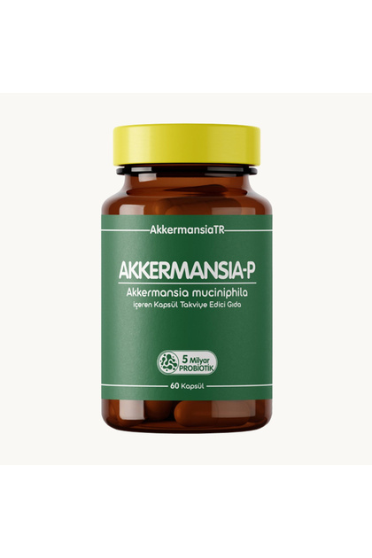 -P Akkermansia Muciniphila Içeren Takviye Edici Gıda 60 Kapsül