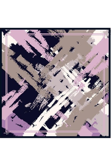 Sport Scarf - 8030-14 Purple