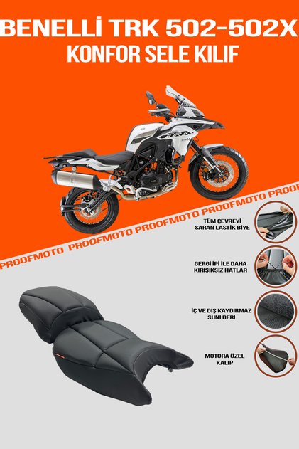 Benelli Trk 502 - 502x Comfort Saddle Cover