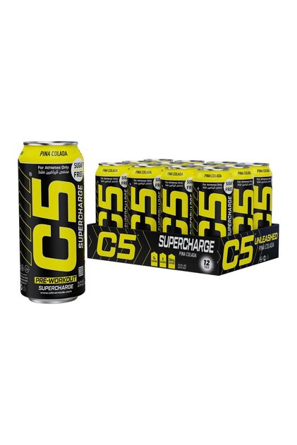 C 5 Drink Supercharge Pina Colada Pre Workout