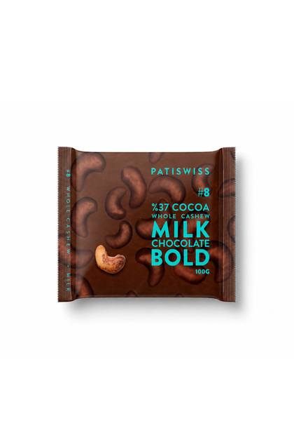 Bold Tüm Kajulu Sütlü Çikolatalı Tablet 100g