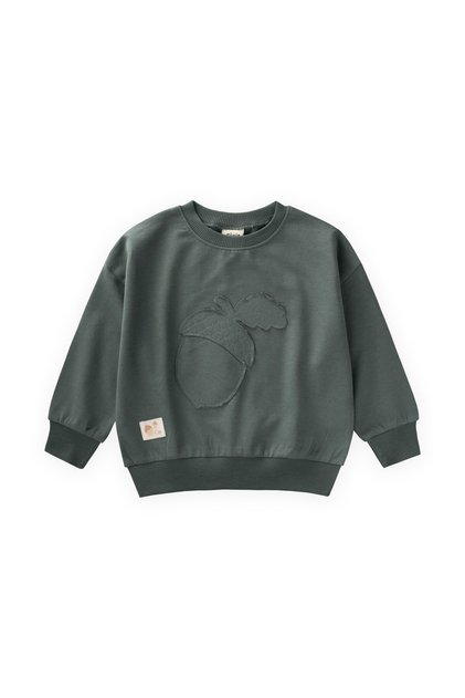 Thin Seasonal Sweatshirt 1-7 Years Khaki Green