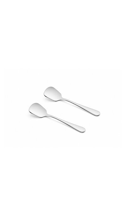Tobecal Ice Cream Spoon Set 4 Pieces - Silver