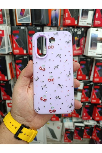 Poco X8 Pro Cherry Bow Cover Case Special Design Case with Shock Absorbing Camera Protrusion
