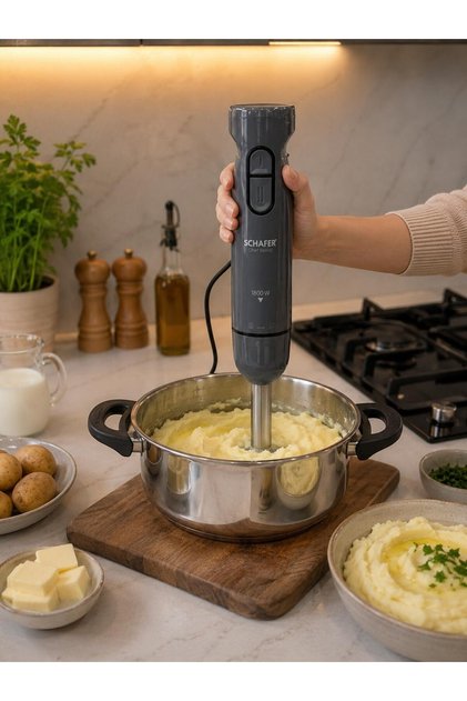 Chef Blend Çubuk Blender Antrasit 1800watt