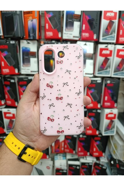 Poco X8 Pro Max Cherry Bow Cover Case Special Design Case with Shock Absorbing Camera Protrusion