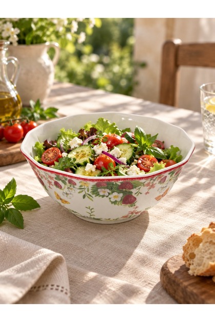 Jardin Des Fraises Büyük Salata Kasesi - 20 cm