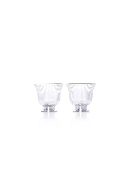Silver Base Coffee Lantern Set