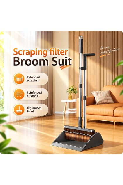 Set Matura cu Faras Clean Duo, Cu Perie Curatare Incorporata in Faras, Maner, Perie Rotativa