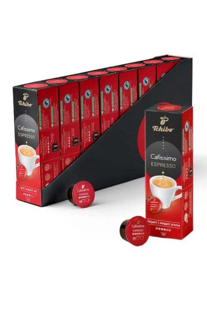 Capsule de cafea Cafissimo Espresso Elegant Aroma, 80 capsule, 560 g, intensitate 4/6