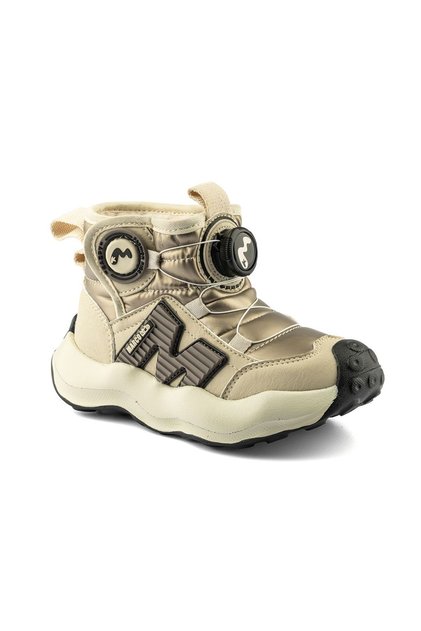 Marcokids Children's State Smart Lace-Up Boots Beige Jl2510448