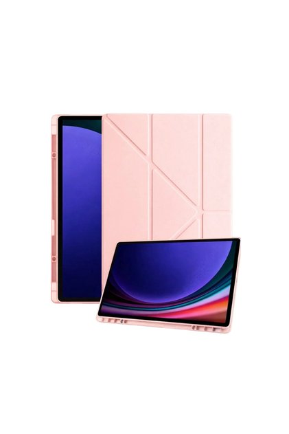 Mars Kalemlikli Tablet Kılıfı Huawei MatePad 12X 12 Pudra Pembe