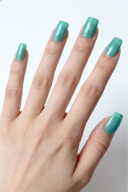 15ml Aura Deniz Kabuğu Kalıcı Oje - Protez Tırnak Ojesi - GLITTER GEL POLISH A8