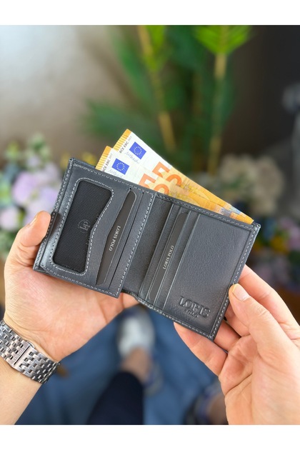 Milano Erkek Hakiki Deri Cüzdan Orta Boy Klasik Günlük Kullanım Vellaro