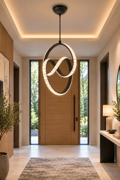 TOLEDA SARKIT BEYAZ 3 RENK LEDLİ AVİZE