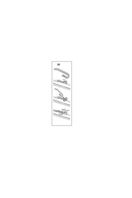 Ștergător de parbriz șofer DACIA Logan II L8 08/2012-02/2015 22 ", Smartic, model SMA-000280