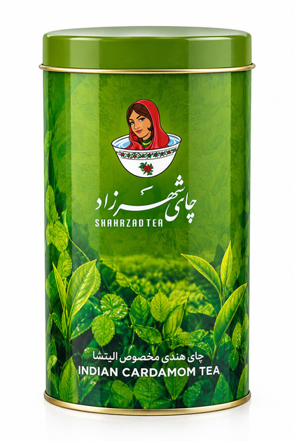 Şahrzad Kakule Aromalı Teneke Kutu Siyah İran Çay (500 gram)