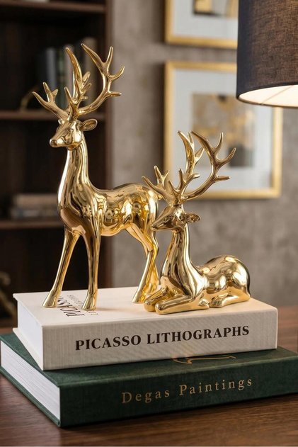 LUXURY 2'Lİ GEYİK GOLD