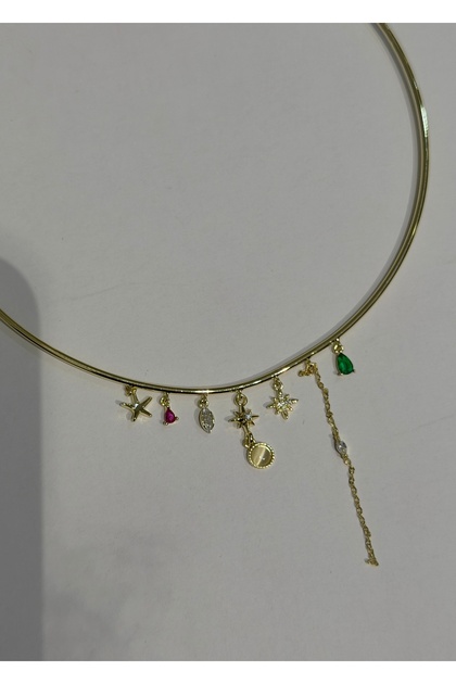 Colorful Charmed Choker 11 cm