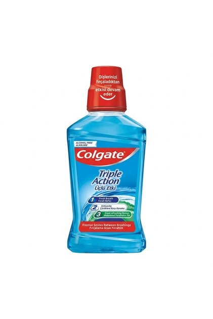 Triple Action Alcohol-Free Mouthwash, 500 ml