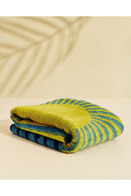 Blue Sunrise Beach Towel 100 × 180 cm