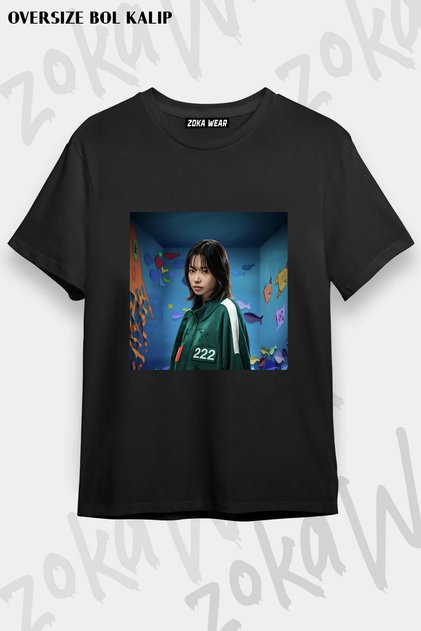 Squid Game 222 Characters Printed T-Shirt