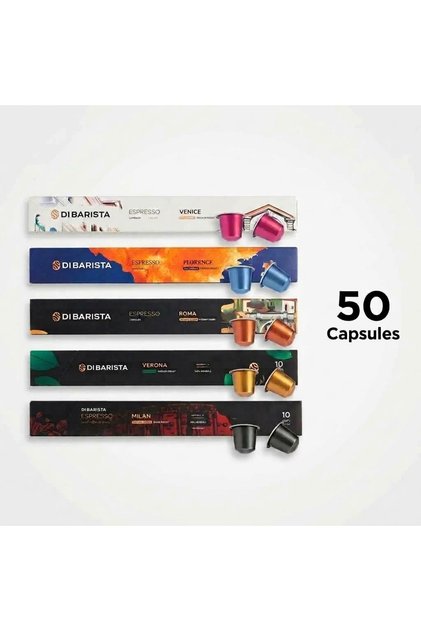 Espresso Capsules Variety Pack 5 sleeves
