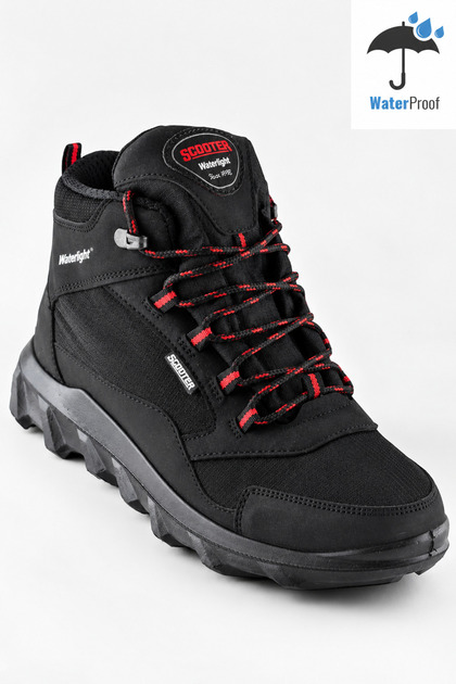 9741 Erkel Trekking Su Geçirmez Yarım Boğazlı Kışlık Bot - Ortopedik Taban Hafif Outdoor Bot