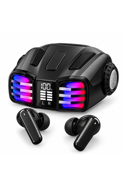 KABLOSUZ GAMİNG KULAKLIK BLUETOOTH 5.4 LED IŞIKLI DÜŞÜK GECİKMELİ OYUNCU KULAKLIĞI