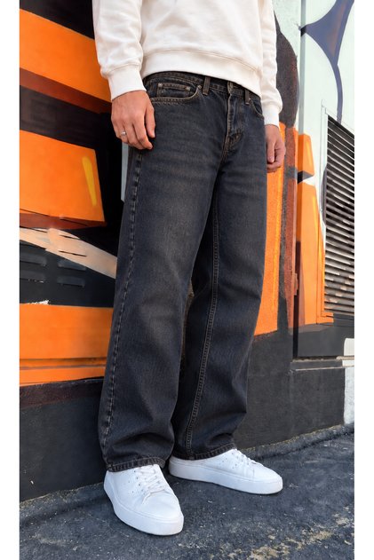 Erkek Likrasız Baggy Fit Pantolon