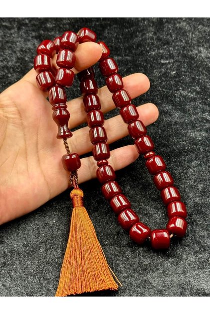 German amber rosary with squeezing invoice